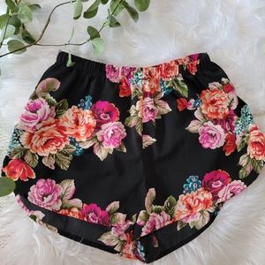 Ambiance Apparel Floral Shorts